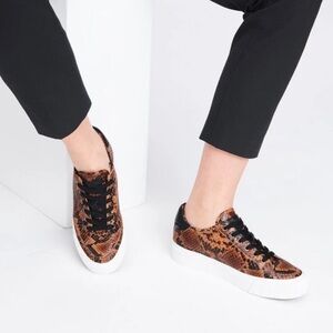 RAG & BONE Golden Brown Army Low Sneakers Size 8